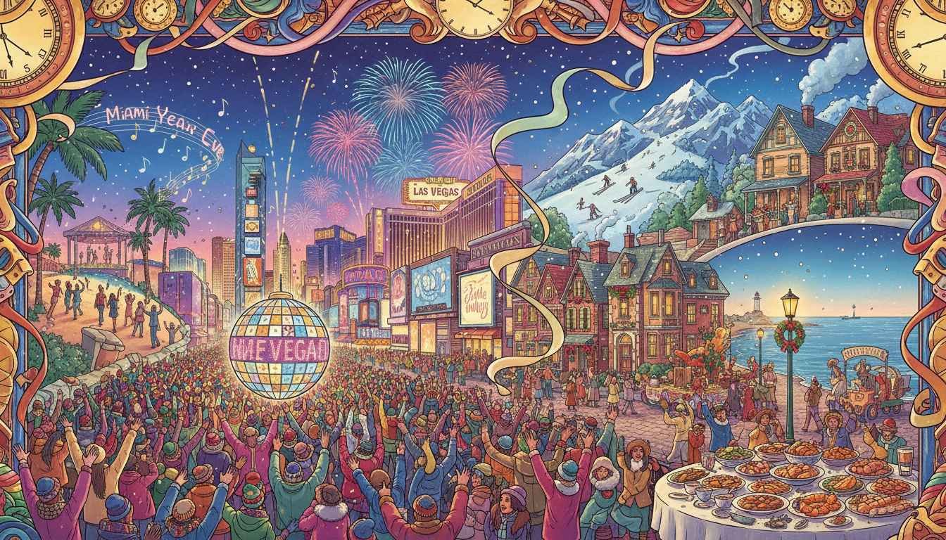 best places to visit for new years in the us