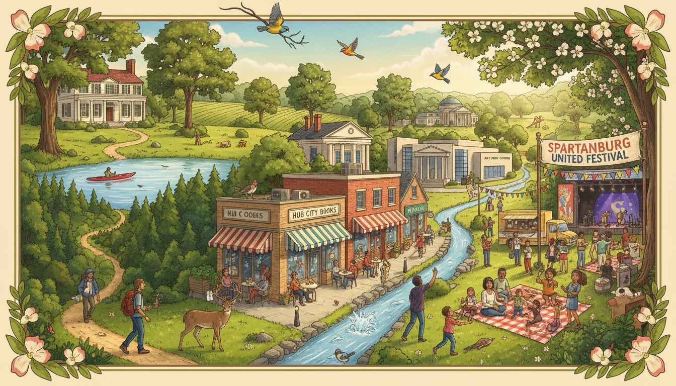 places to visit in spartanburg south carolina