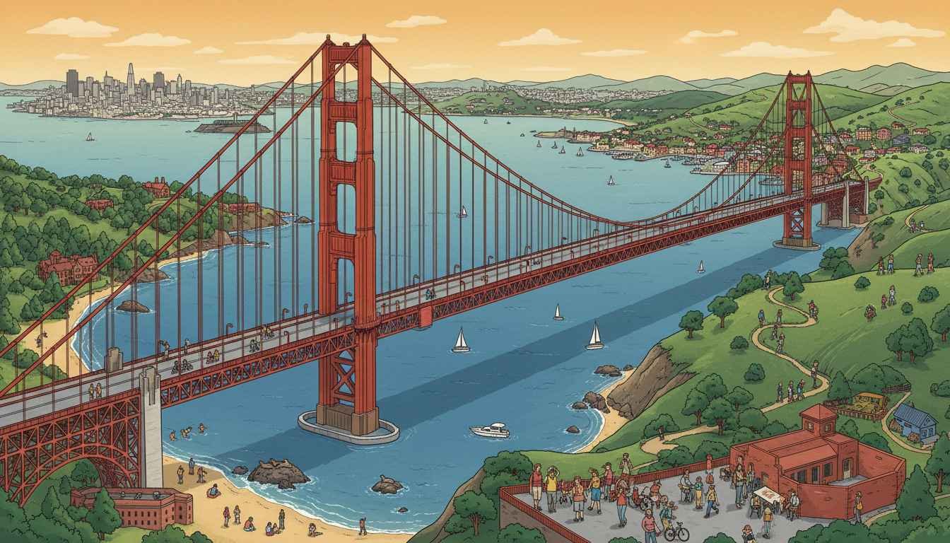 places to visit near golden gate bridge