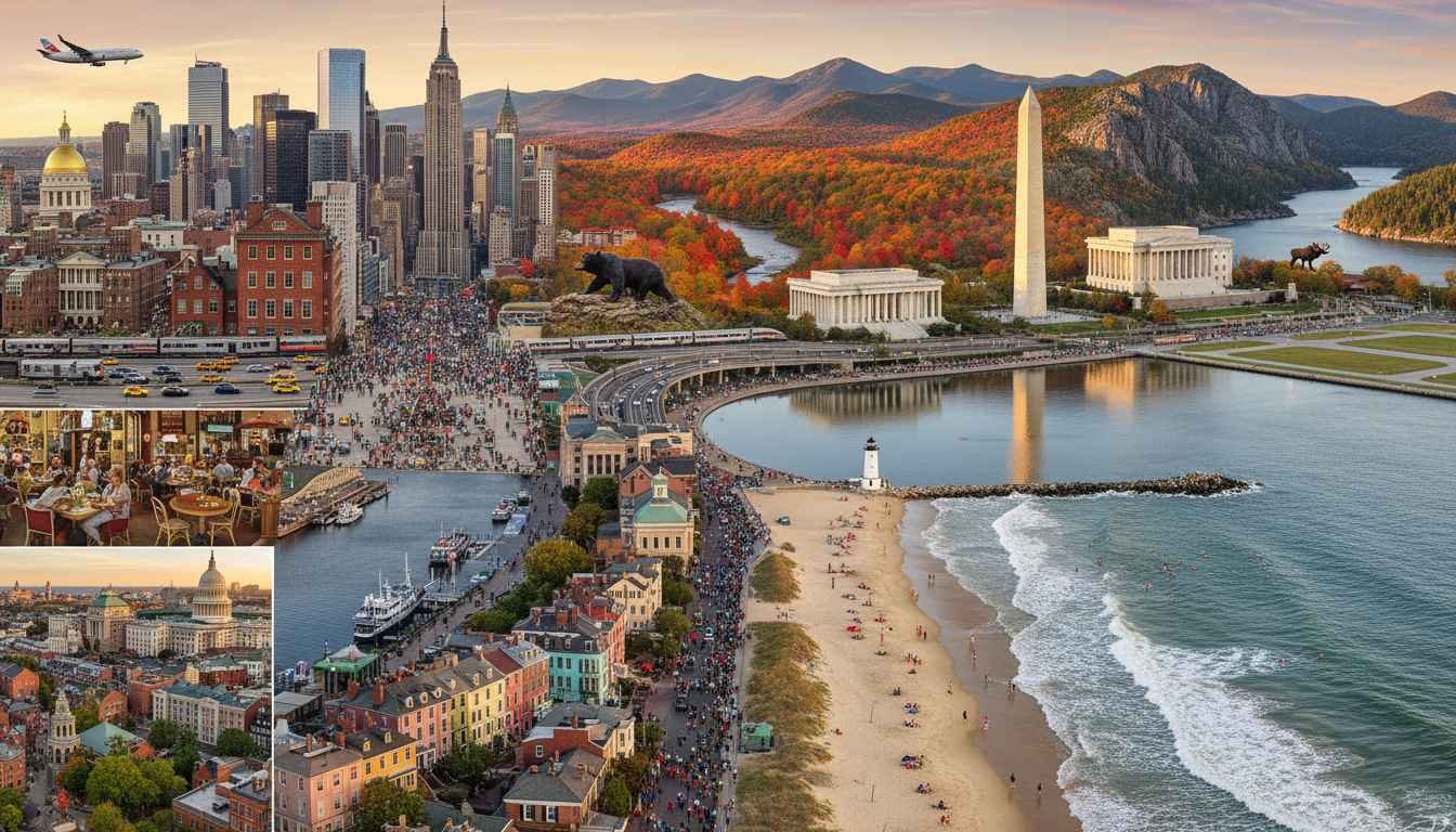 top places to visit in the east coast
